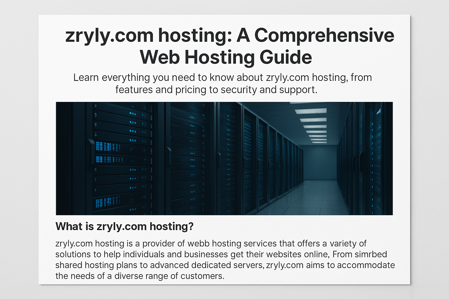 zryly.com hosting