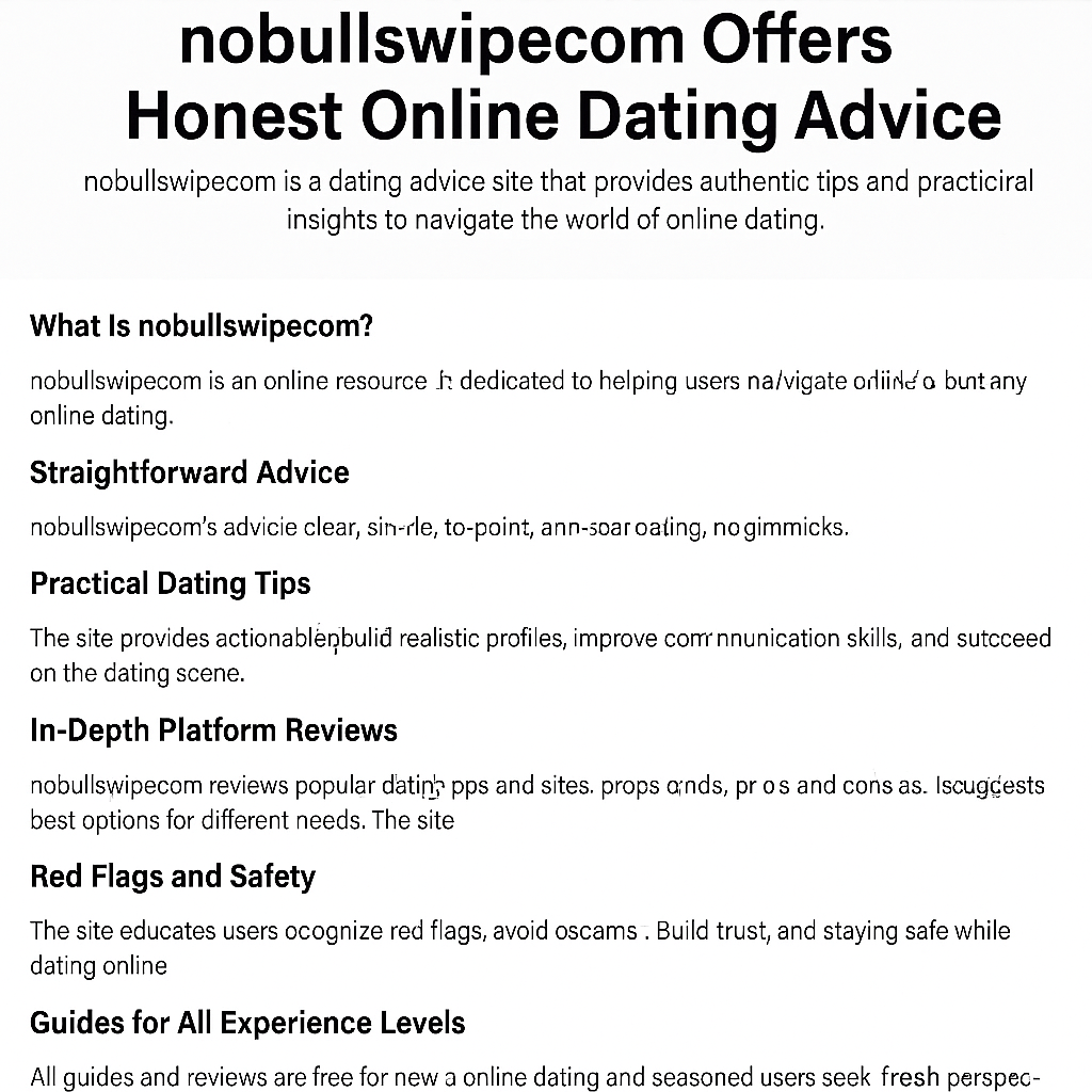 Nobullswipecom